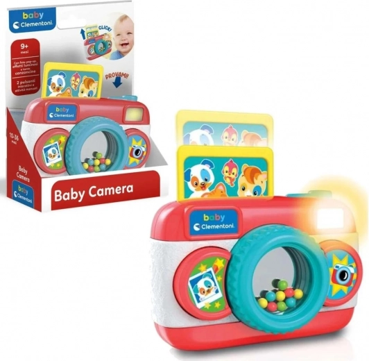 Barevný dětský fotoaparát Baby Clementoni