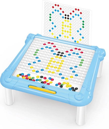 Magnetická tabulka s bludištěm modrá 34 cm