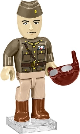 Figurka pilota George A. Vaughna Jr. v balení