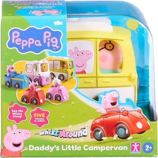 Peppa Pig karavan tatínka prasátka na baterie