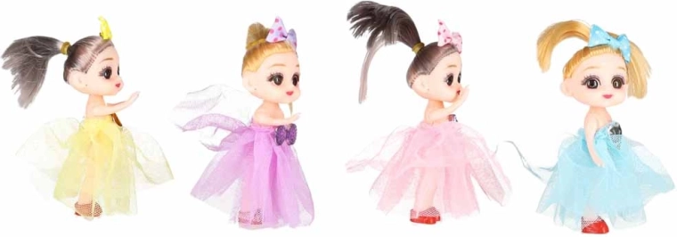 4 mini panenky v jednom balení