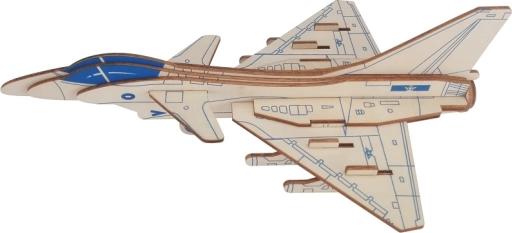 Dřevěné 3D puzzle stíhačka Raptor