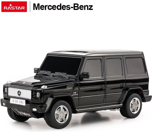 Rastar Mercedes G55 RC auto na dálkové ovládání 1:24 černé - 1 kus