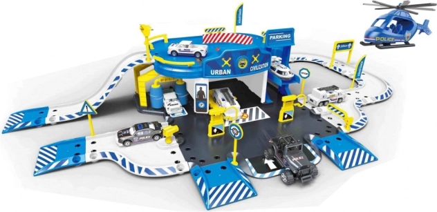 Policejní čerpací stanice hrací set
