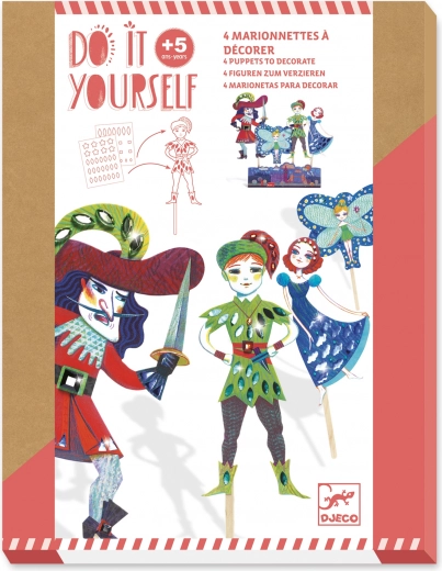 DIY Loutky Peter Pan od Djeco