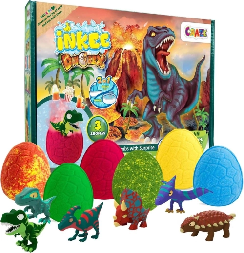 Dárková koupelová sada INKEE Dino