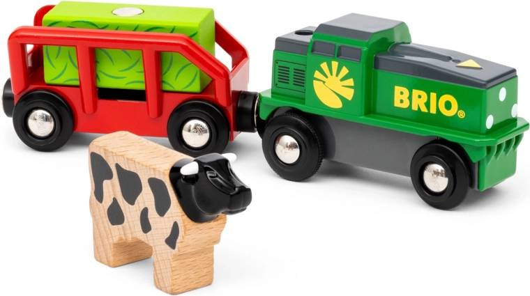 Farmářský vlak na baterie BRIO