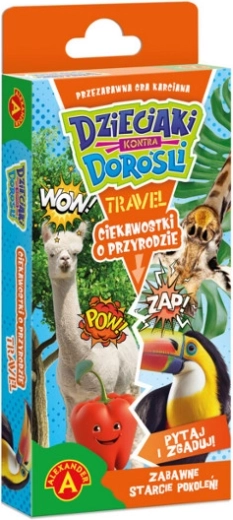 Děti proti dospělým – Ciekawostki o przyrodzie Travel cestovní hra
