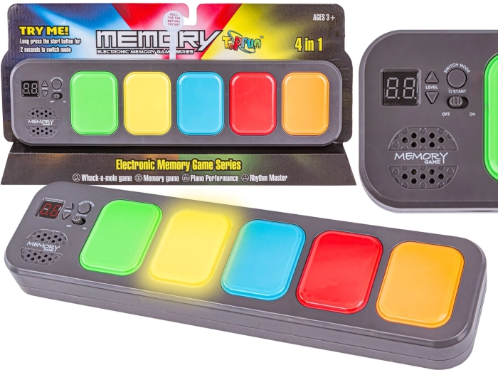 Elektronická paměťová hra Memory game try me - 1 kus