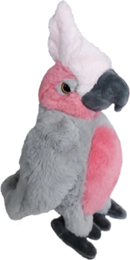Růžová kakadu plyšák 33 cm