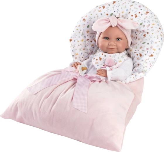 Llorens New Born holčička realistické miminko 40 cm