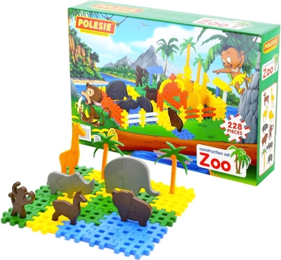 Stavebnice Blok zoologická zahrada