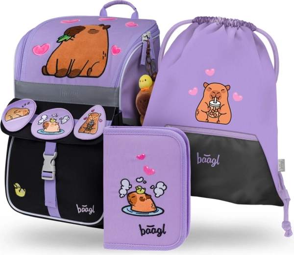 BAAGL set 3 Zippy Kapybara