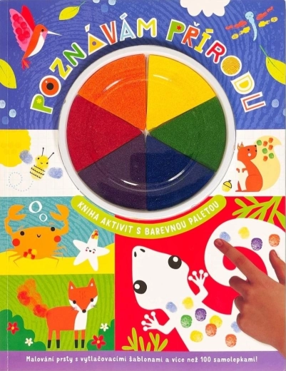 Poznávám přírodu – kniha aktivit s barevnou paletou