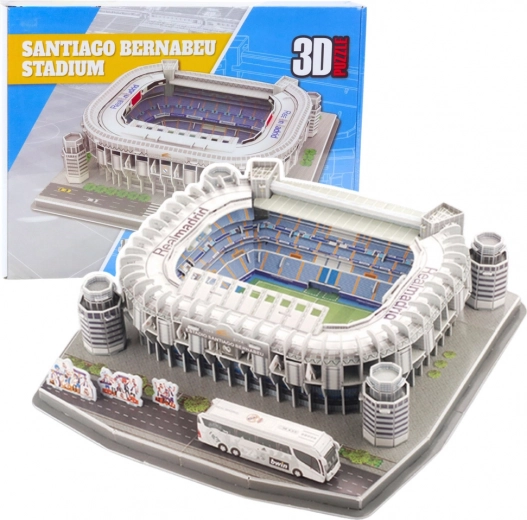 Puzzle 3D Stadion Santiago Bernabeu Real Madrid 101 dílků
