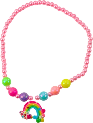 Barevný elastický náhrdelník