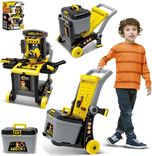 TinyMini dětský pracovní stůl 3 v 1