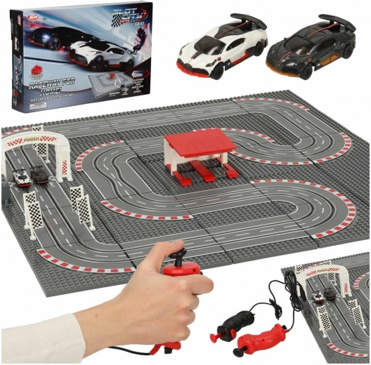 Elektrická závodní dráha s automobily a ovladači GD-03