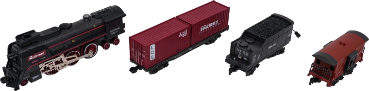 Bohatá sada vozů pro kreativní hru