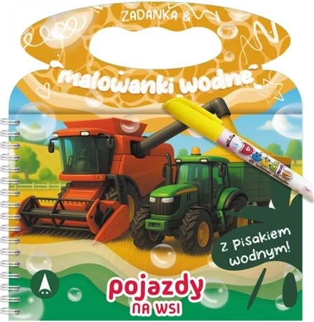 Zadání a vodní omalovánky – vozidla na farmě