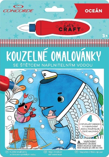 Kouzelné omalovánky CONCORDE oceán