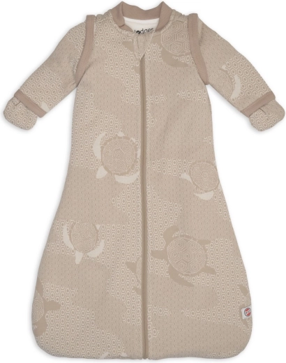 Lodger spací pytel s odnímatelnými rukávy matcha beige 50/62