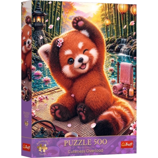 Roztomilý motiv červené pandy ze série Cuteness Overload