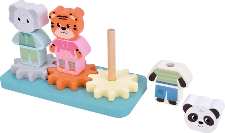 Stohovatelné zvířecí dílky