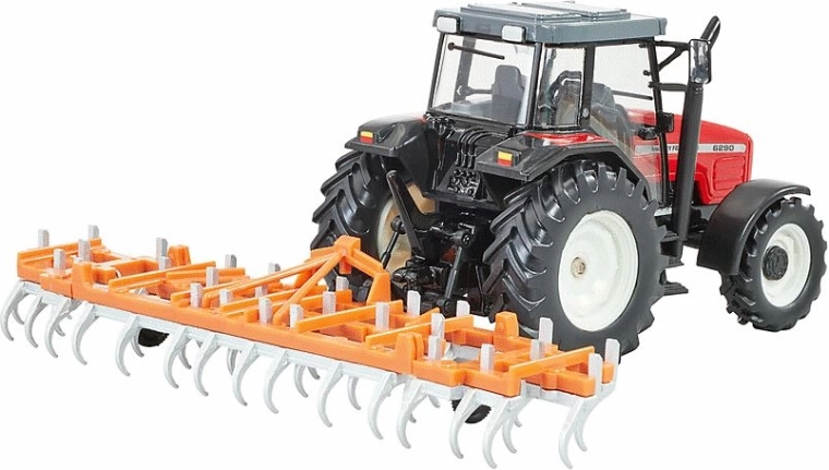 Realistický traktor Massey Ferguson 6290