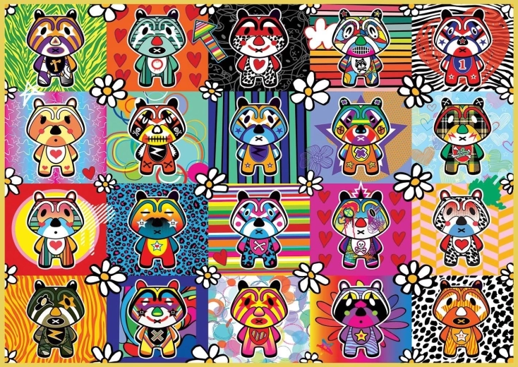 Puzzle Tantan a Momo 500 dílků