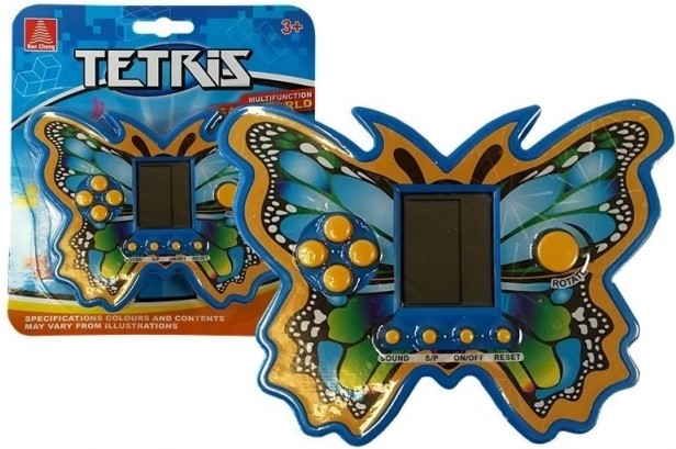 Elektronická hra TETRIS Motýl – modrá