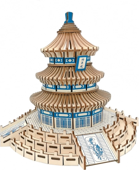 Dřevěné 3D puzzle – Chrám nebes