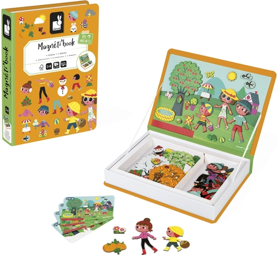Janod Magnetibook Roční období