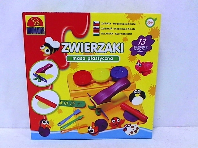 Modelovací hmota se zvířátky