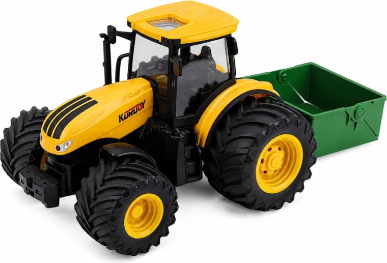 Rozmetadlo hnojiva pro realistickou farmářskou hru