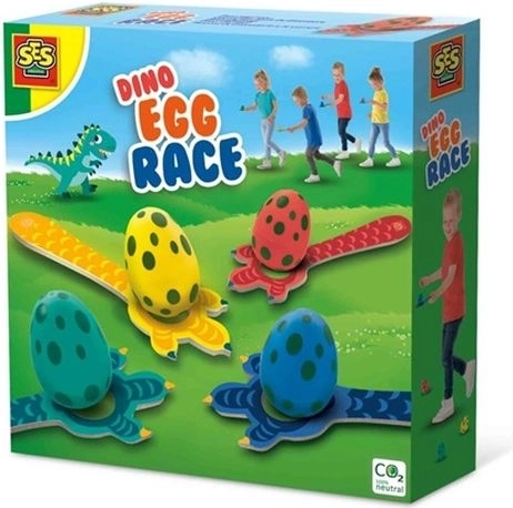 SES Creative Dino závod s vajíčky
