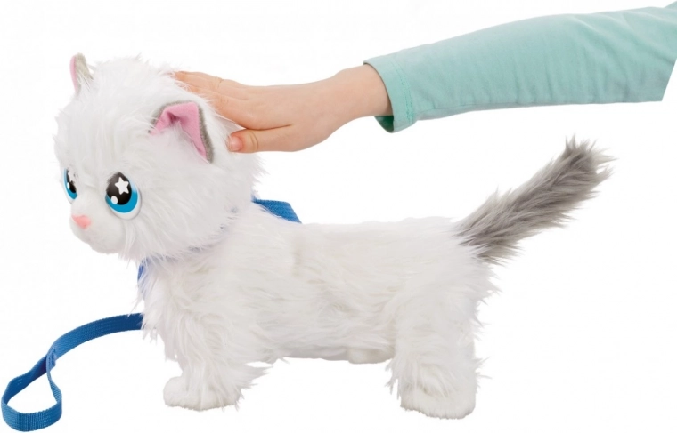 Roztomilé mňoukání a vrtění ocáskem