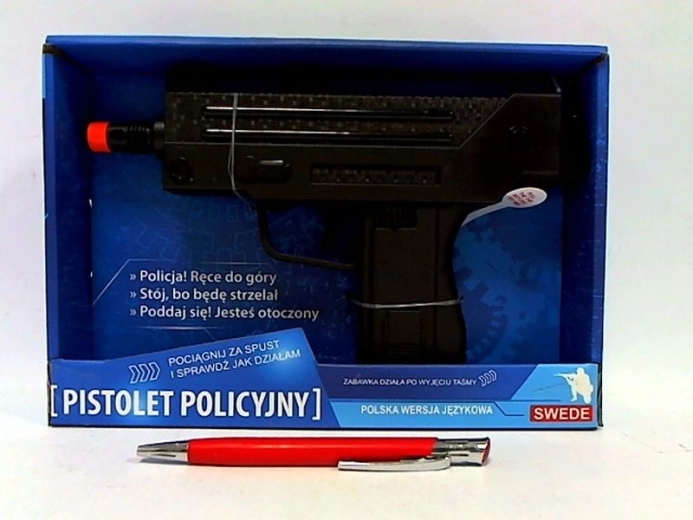 Dětská pistole se zvuky v polštině