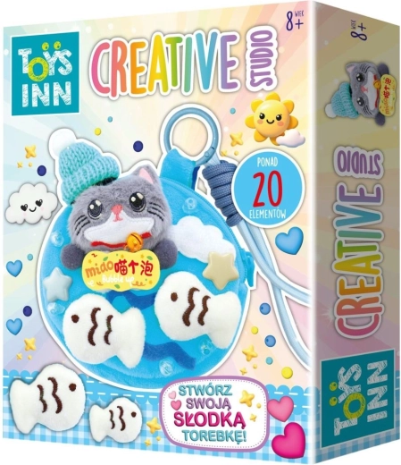 Kreativní sada Toys Inn mini kabelka modrá