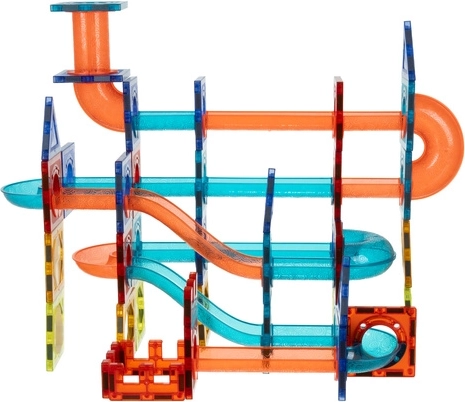 Kreativní 3D stavby a plynulá jízda kuliček