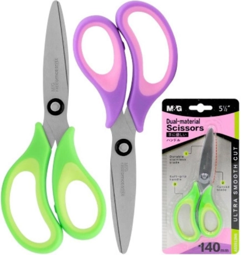 Školní nůžky M&G Dual-material - 1 kus
