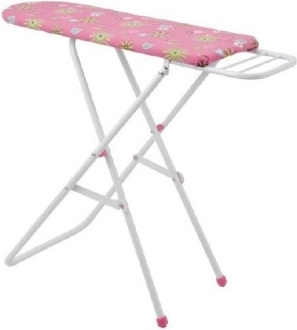 Dětské růžové žehlicí prkno, výška 51 cm