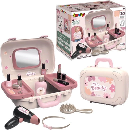 My Beauty kosmetický kufřík se zrcadlem a příslušenstvím