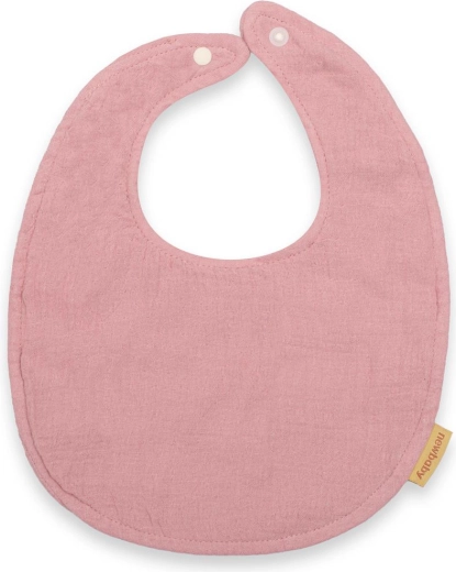 Mušelínový bryndák New Baby růžový