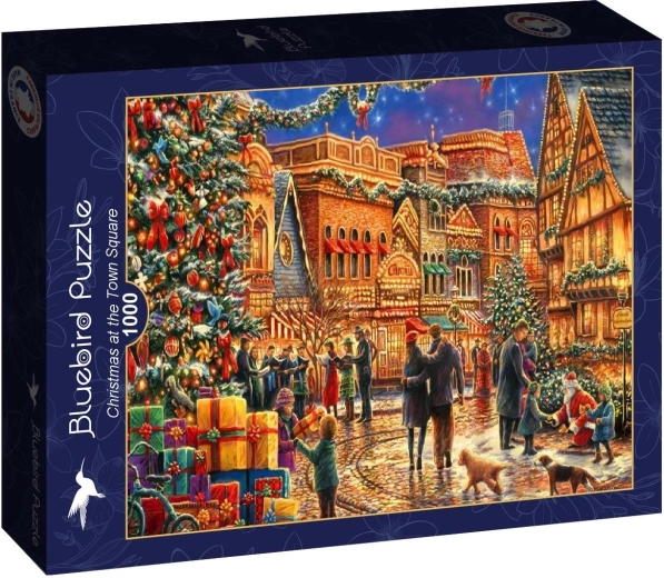 Bluebird puzzle Vánoce na náměstí 1000 dílků - 1 kus