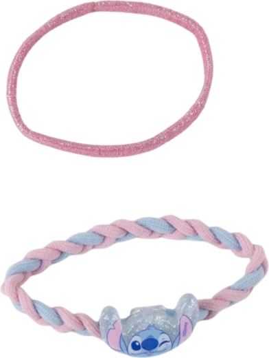 Gumička a pletená čelenka s přívěskem Stitch