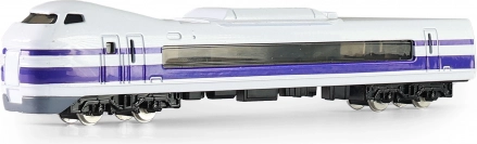 Kovový mini rychlovlak 15 cm – model v měřítku 1:48