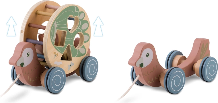 2 v 1: papoušek + samostatný sorter