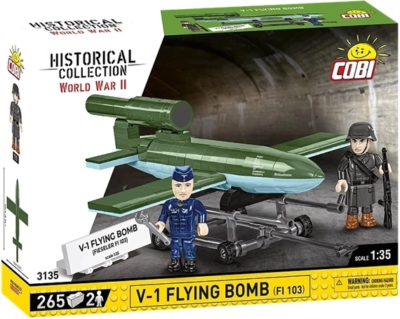 Cobi WWII V-1 létající bomba FI 103 stavebnice 1:35 (265 dílků)