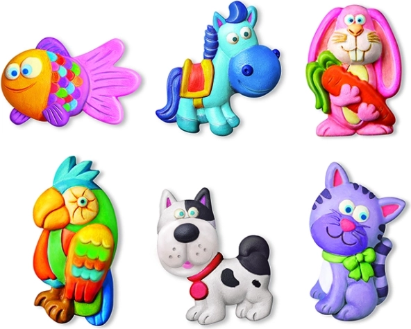 Výroba a malování Mazlíčci - Kreativní sada